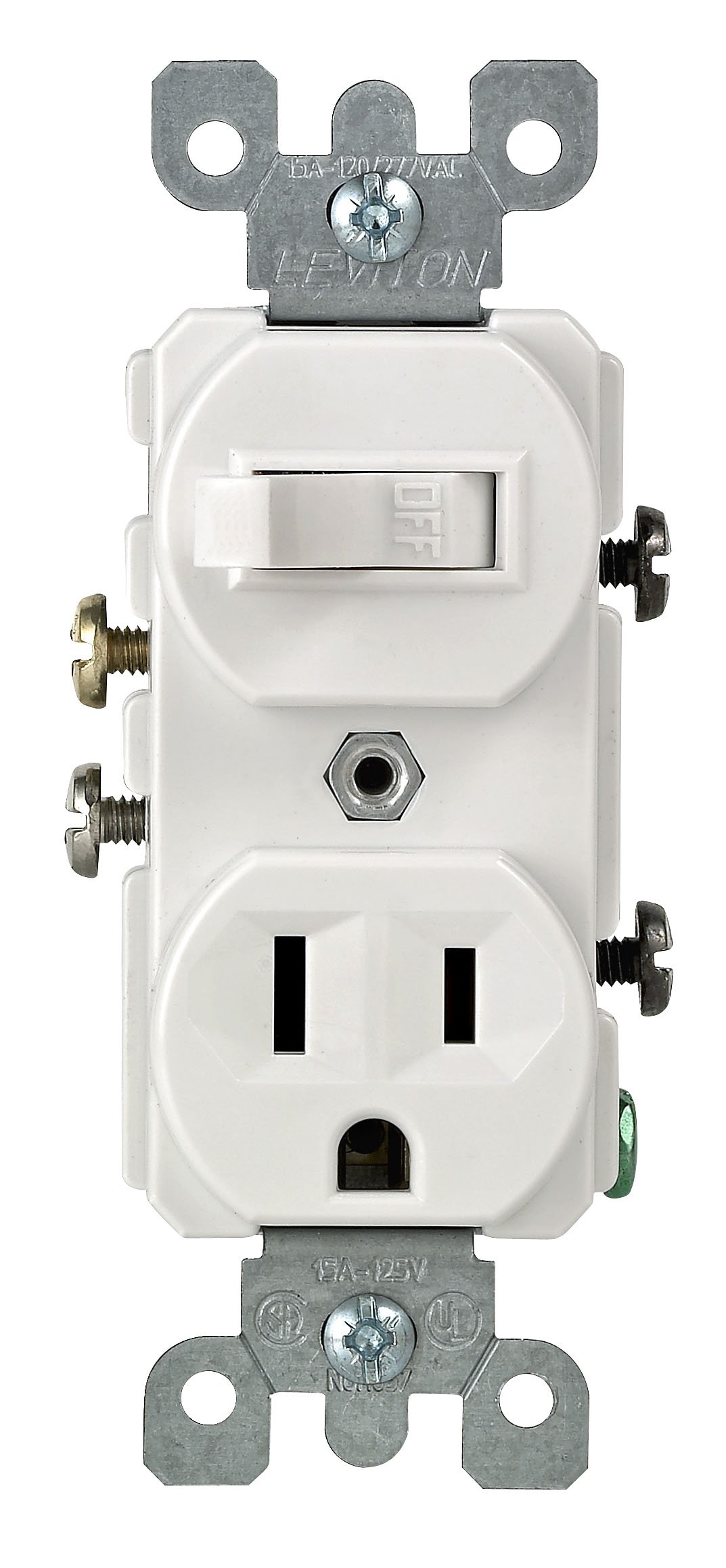 Leviton Leviton 109-05225-WSP Combo Switch & Receptacle Review | White Electrical Solution