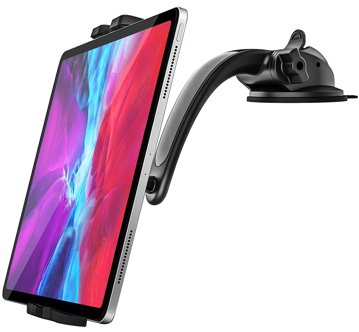 woleyi "Woleyi Car Dashboard Tablet Mount: Strong Suction Holder for iPad, Galaxy Tabs & More (4.7-13")"