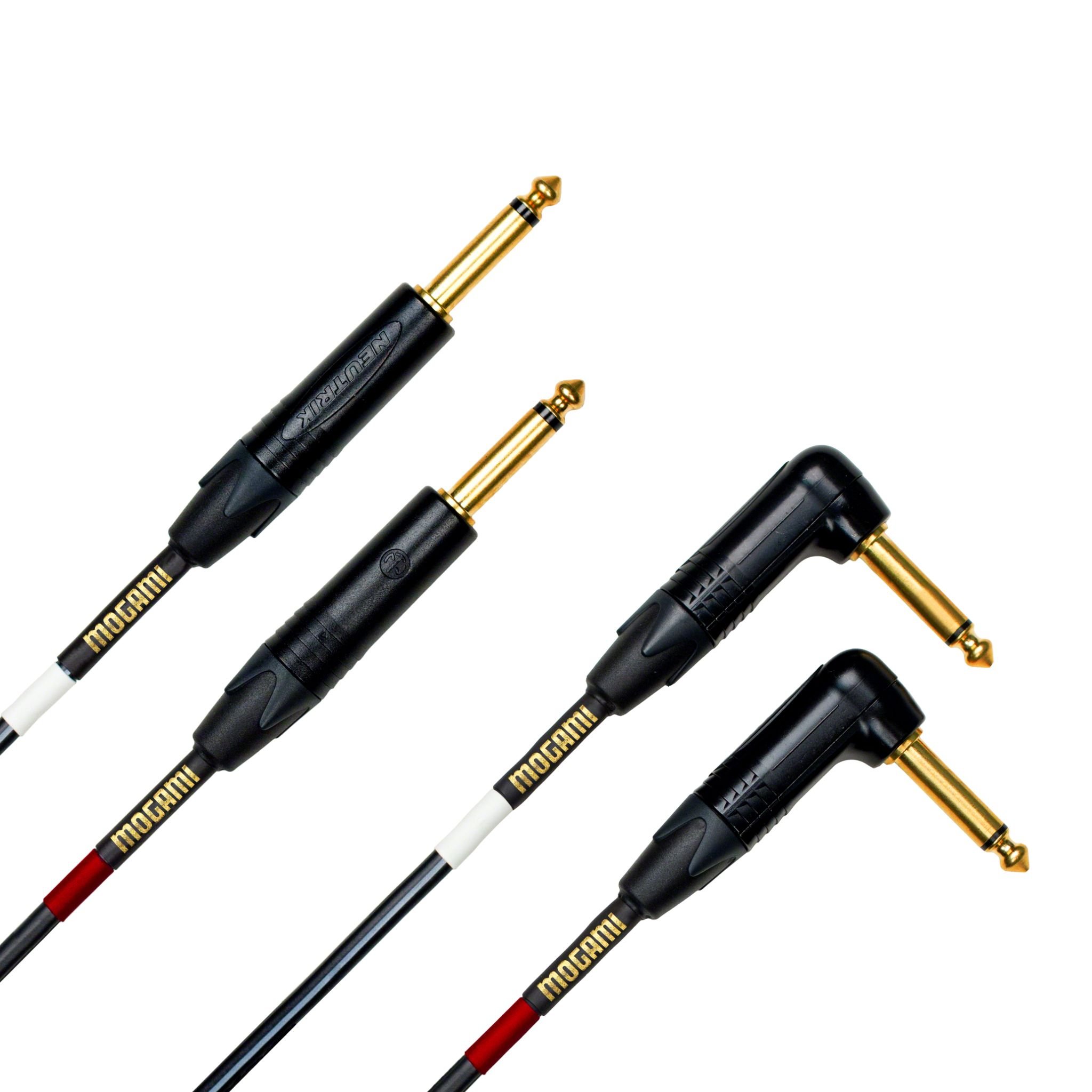 Mogami "Mogami Gold Key S-15R 15ft Unbalanced Stereo Keyboard Cable with 1/4" TS Male Plugs & Gold Contacts"