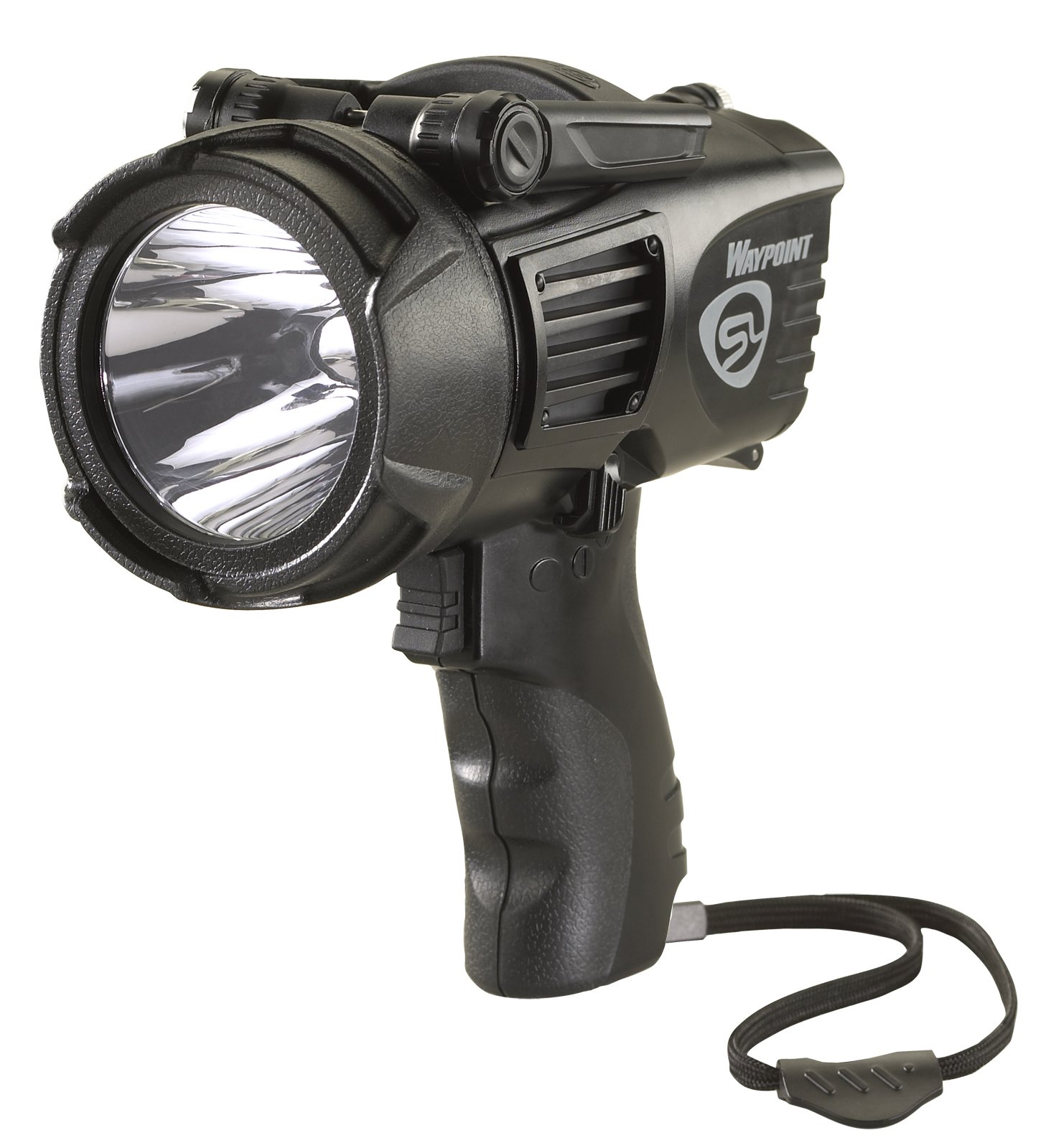 Streamlight 44902 Waypoint: 550-Lumen LED Pistol-Grip Spotlight with DC Power Cord & Mount