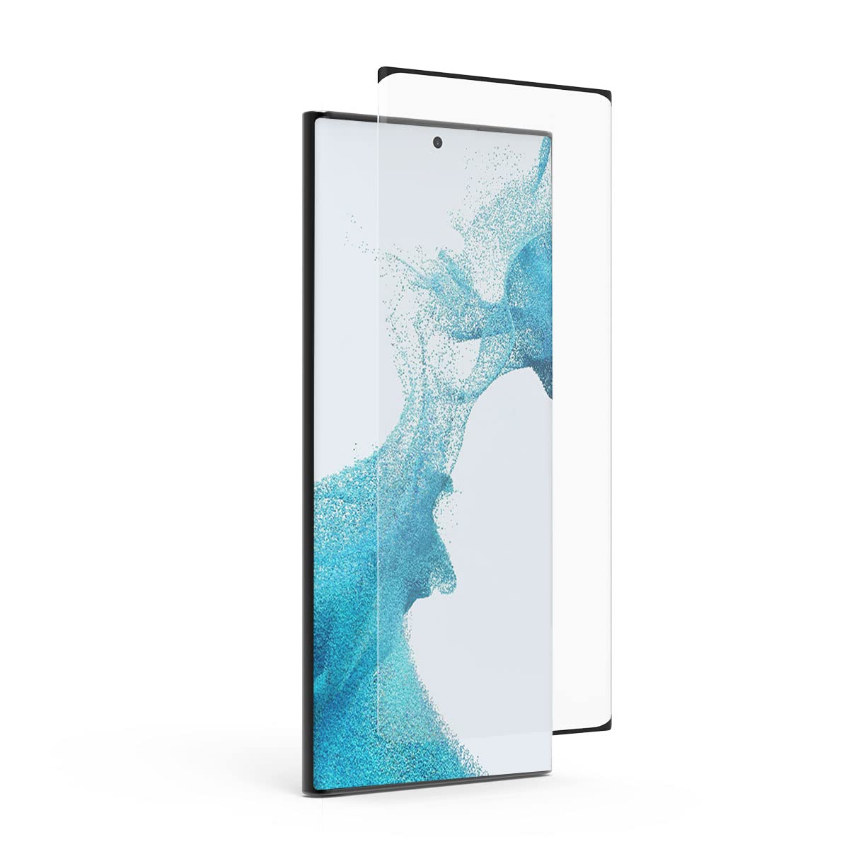 PureGear HD Clear Tempered Glass Screen Protector for Samsung Galaxy S22 Ultra - Scratch Resistant & Case Friendly