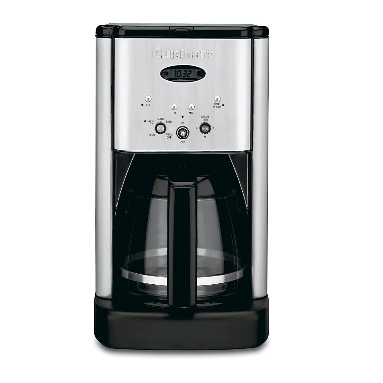 Buy Cuisinart DCC-1200P1 Brew Central 12-Cup Programmable Coffeemaker - Brushed Chrome Carafe