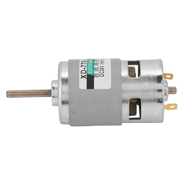 High Power 775 DC Motor with Extension Shaft - 12V/24V, 20000 RPM for Optimal Performance - Image 5