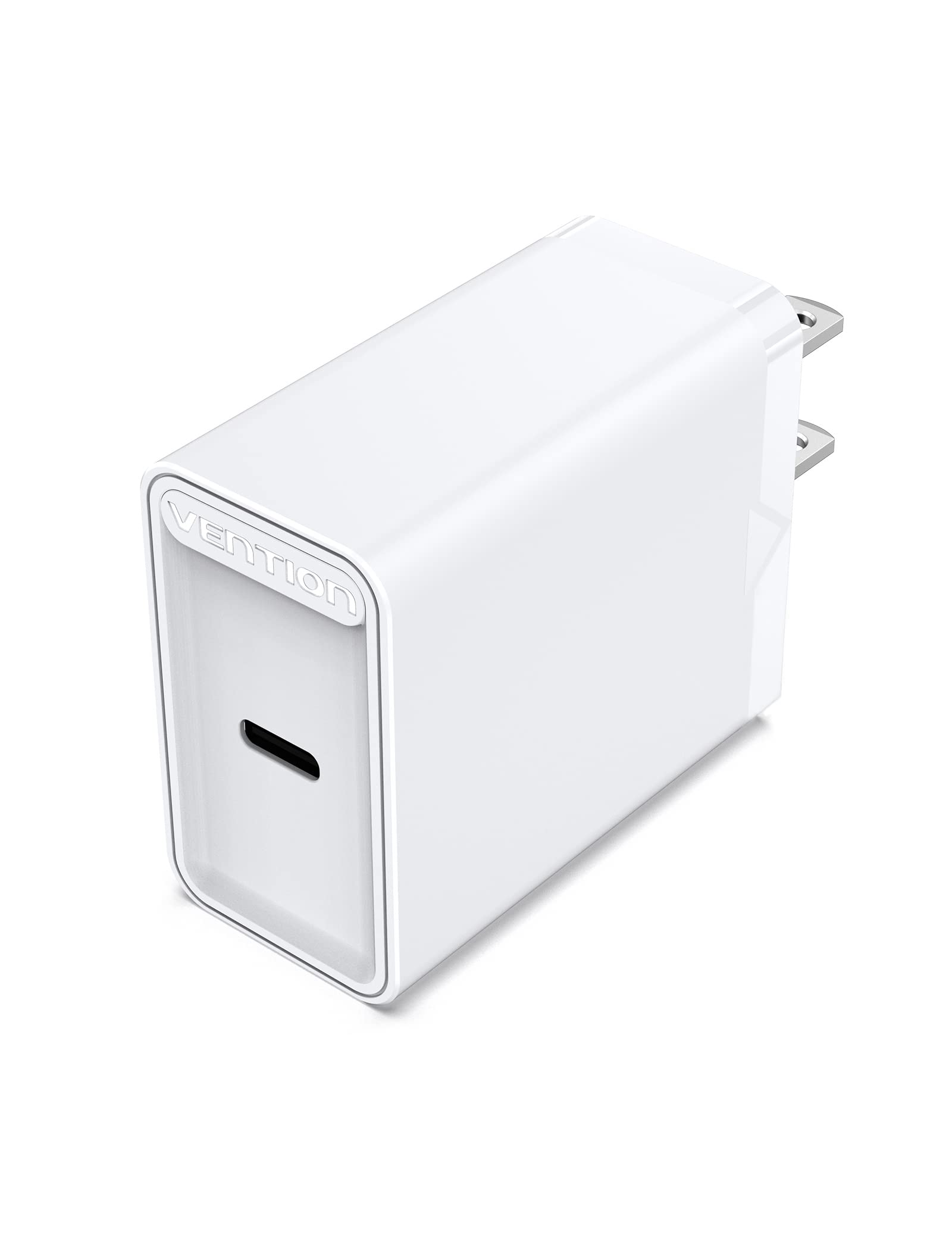 VENTION 20W USB-C Wall Charger: Fast Charging for iPhone 14/13/12/11 Pro Max, iPad, Galaxy & Google Pixel