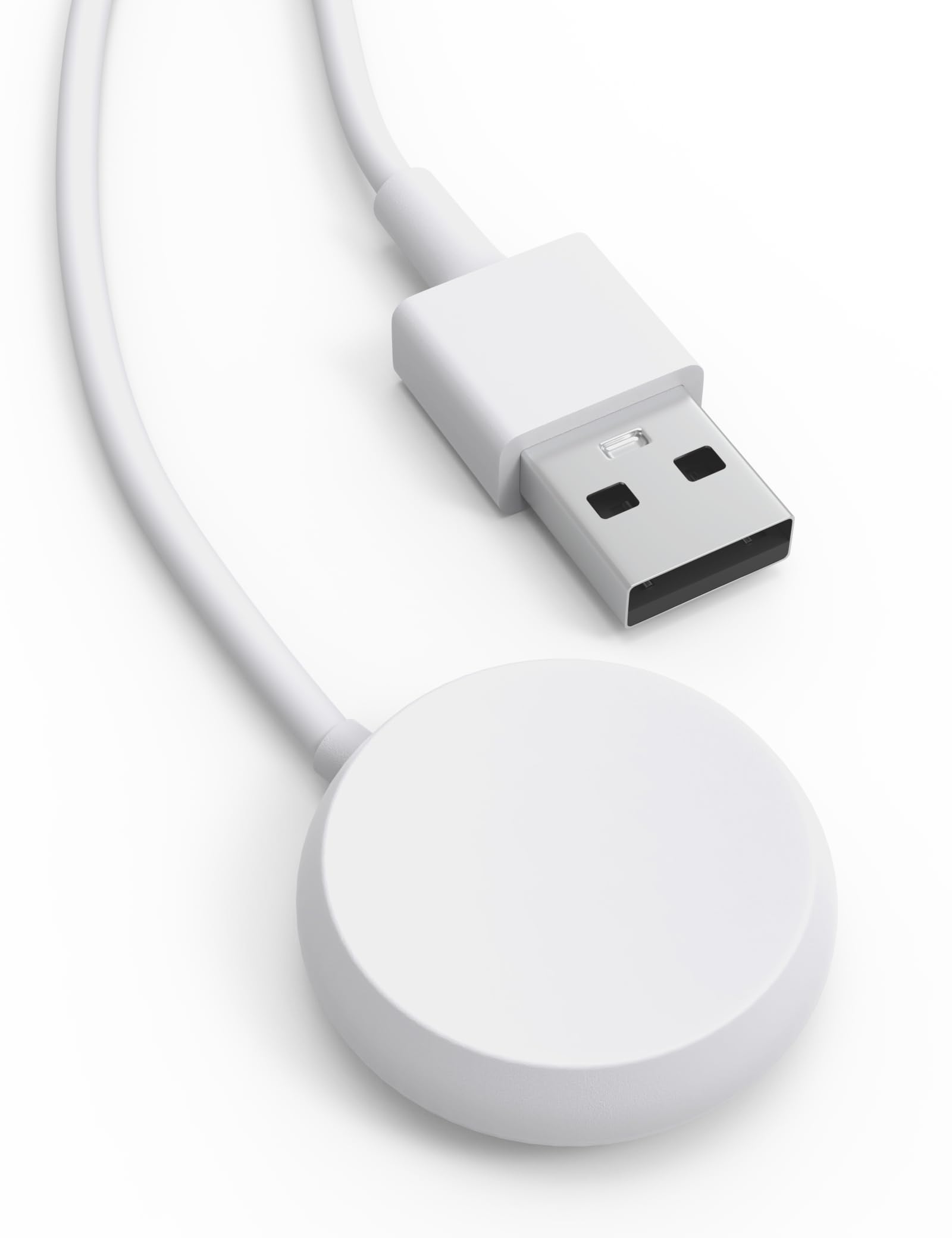 Sinoacc Sinoacc 3.3Ft USB Charger for Google Pixel Watch - White Replacement Cable (Not for Pixel Watch 2)