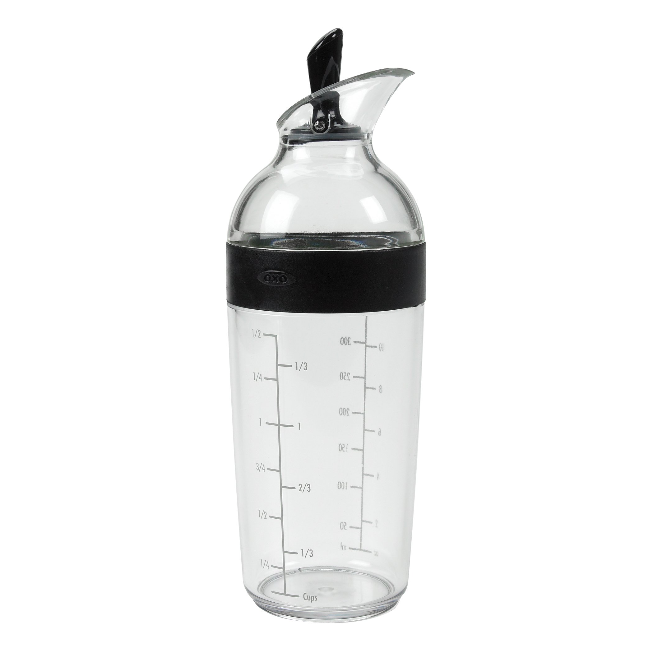 OXO Good Grips Large Clear Salad Dressing Shaker - Perfect for Easy Mixing & Storage