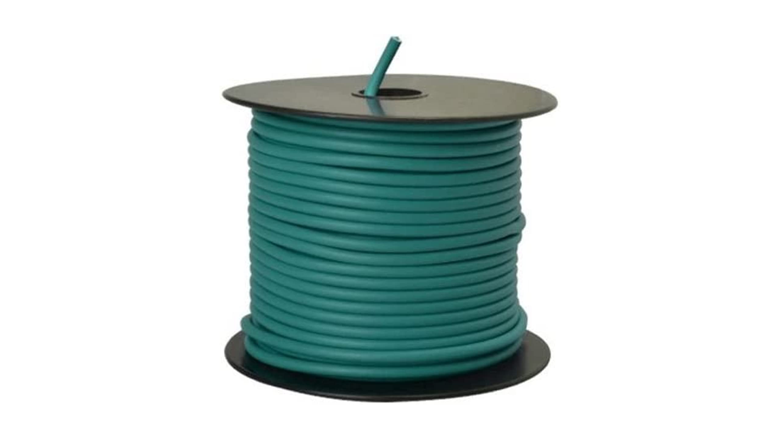 Southwire 55678923 12-Gauge Green Primary Wire Bulk Spool - 100 Feet for Electrical Projects