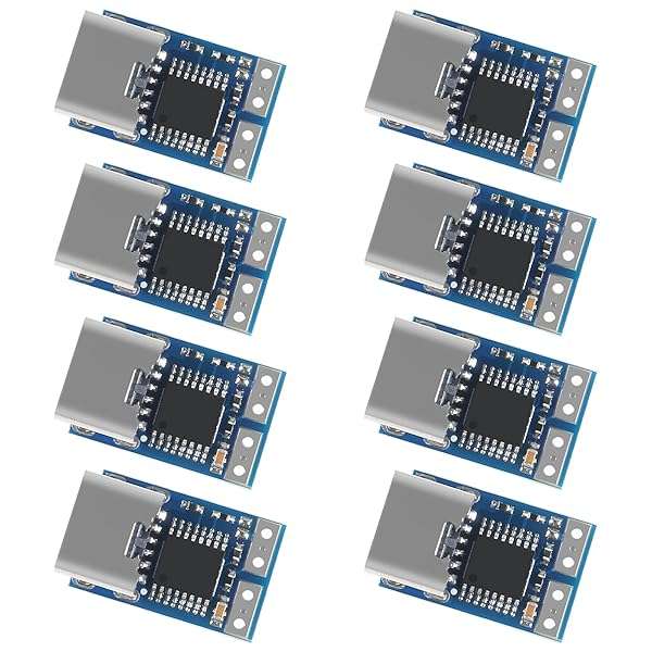 DORHEA 8Pcs Type-C PD Decoy Module: Fast USB-C Power Trigger for Notebook Charging