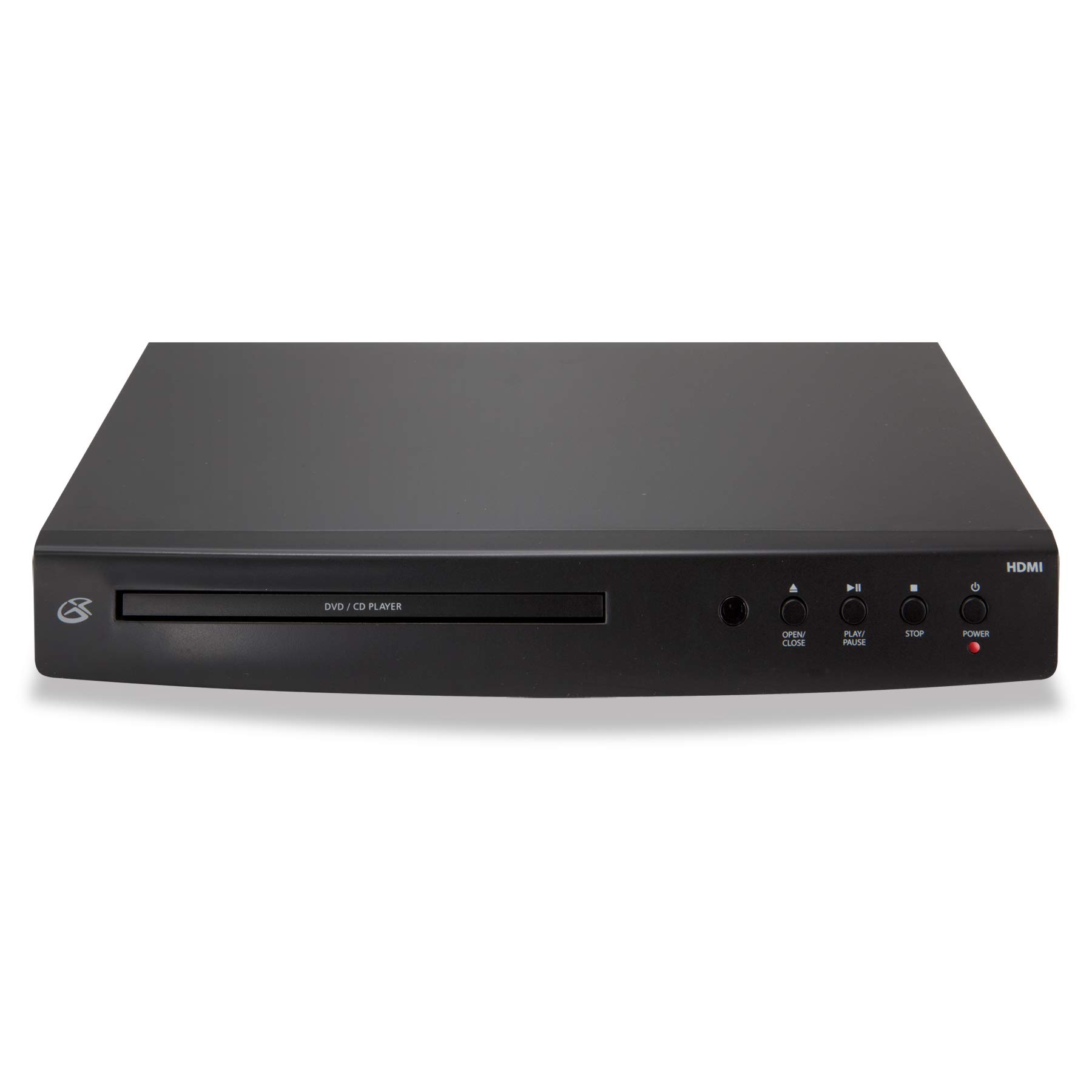 GPX GPX DH300B 1080p Upconversion DVD Player with HDMI - High-Quality Black Design