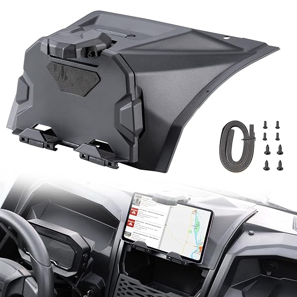 UTV PRO Teryx KRX 1000 Tablet Holder and Storage Box Organizer for Kawasaki Teryx KRX 1000 Accessories 2020 to 2025