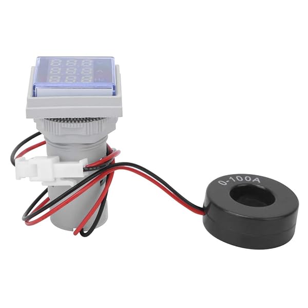 AC Voltage Current Display Meter 60-500V 0-100A - LCD Digital Ammeter & Voltmeter for Accurate Power Monitoring - Image 10