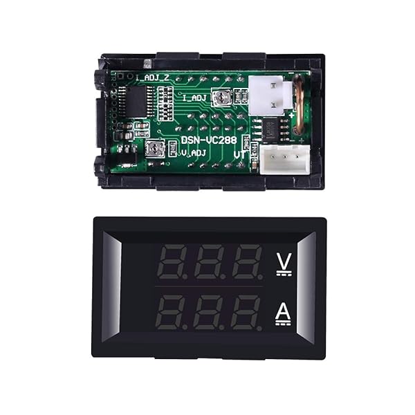 ACEIRMC 2pcs LED Voltmeter Ammeter Digital Multimeter Display Voltage Current Tester DC 0-100V 10A Panel Amp Volt Gauge - Image 3