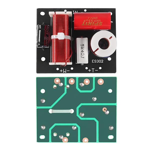 ACEIRMC 400W Speaker Frequency Divider 2 Way Hi-Fi Crossover Filters for Woofer and Tweeter Sound Quality - Image 5