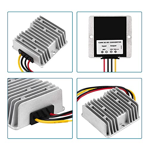 Buy AEDIKO DC Voltage Reducer Converter 8V-40V to 12V 10A - Waterproof Power Module for Golf Carts - Image 6