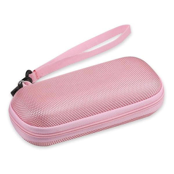 AGPTEK AGPTEK Pink EVA Hard Case for Digital Voice Recorders, MP3 Players & Accessories - Durable Zippered Protection