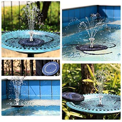 Upgrade Your Garden with AISITIN 3.5W Solar Fountain Pump - Perfect for Bird Baths, Ponds & Aquariums! - Image 7