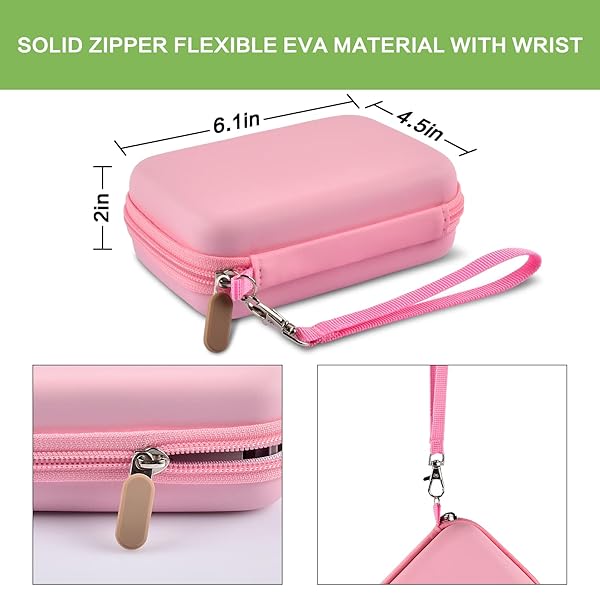 ALKOO Case for NIIMBOT D11 & Phomemo D30 - Storage Bag for Canon Ivy, HP Sprocket Mini Printer & Label Accessories - Image 6