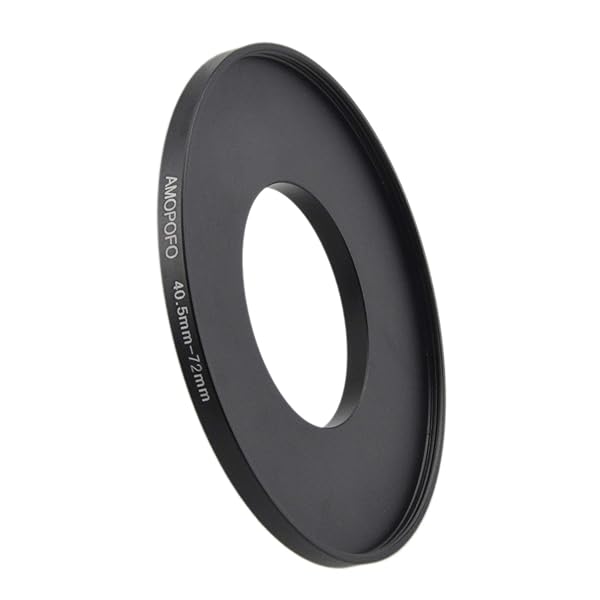 AMOPOFO 40.5mm to 72mm Step Up Ring Filter Adapter for 72mm UV ND CPL Filters Durable Metal Design - Image 3