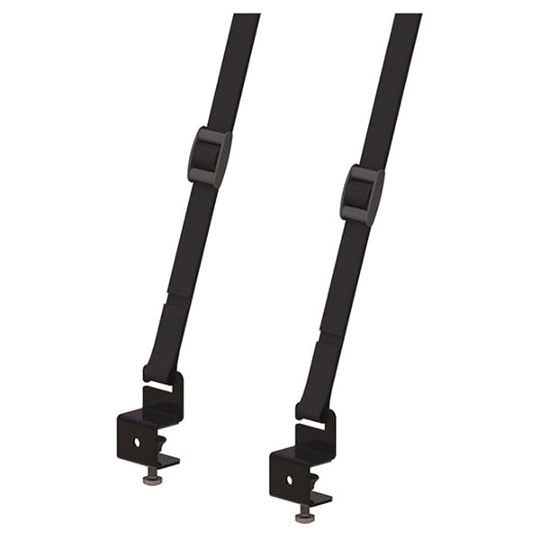 "AVF Steel & Nylon TV Anti-Tip Safety Straps for 80" TVs - Secure Your TV Today!"