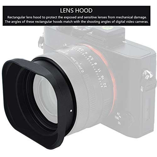 Acouto 40.5mm Lens Hood for DV Camcorders - Portable Shade Accessory for Digital Video Cameras - Image 3
