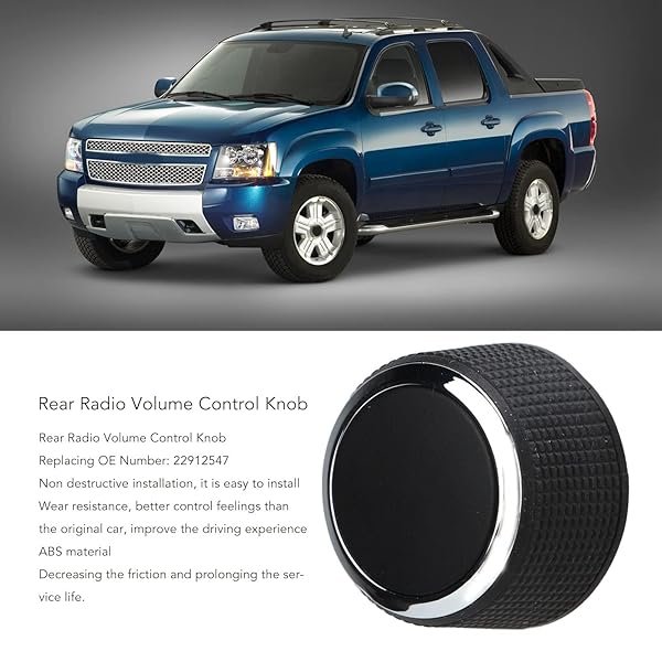 Acouto Rear Radio Volume Control Knobs Button 22912547 for 2007-2011 for 2007-2013 for Encalve 2009-2013 for 2009-2013 for 2007-2013 - Image 7