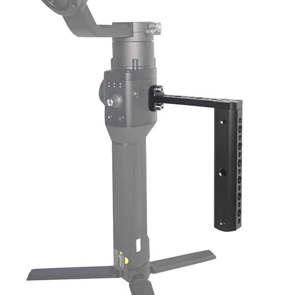 Acouto Lightweight Stabilizer Extension Rod Handle for DJI Ronin-S Gimbal Perfect for Smooth Filming
