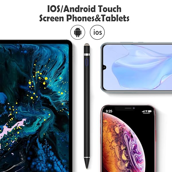 Active Stylus Pen for iOS & Android: Dual Tips for Precise Drawing on iPhone, iPad, Samsung & Kindle - Image 7
