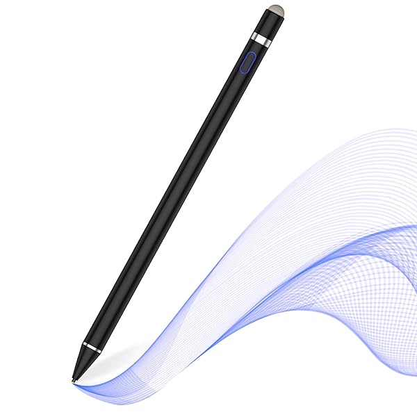 SOCLLLife Active Stylus Pen for iOS & Android: Dual Tips for Precise Drawing on iPhone, iPad, Samsung & Kindle