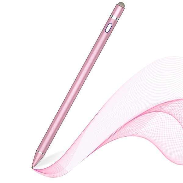 Active Stylus Pen for iOS & Android: Dual Tips for Precise Drawing on iPhone, iPad, Samsung & More