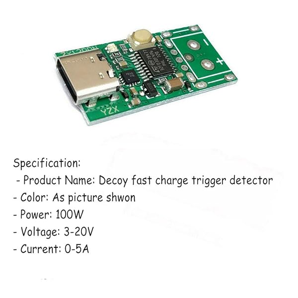 Acxico Type-C USB PD 2.0/3.0 Decoy Fast Charge Trigger Module ZY12PDN - 1Pcs Bare Board for Efficient Charging - Image 4
