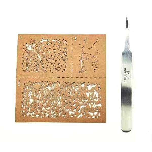 Acxico DIY Weathering Airbrush Stencils for 1/35, 1/48, 1/72 Scale Models - Perfect Decoration Tools - Image 8