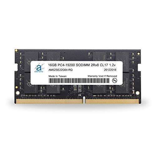 Upgrade Your HP 17 Laptop with Adamanta 16GB DDR4 2400MHz RAM - Compatible SODIMM Memory for Enhanced Performance