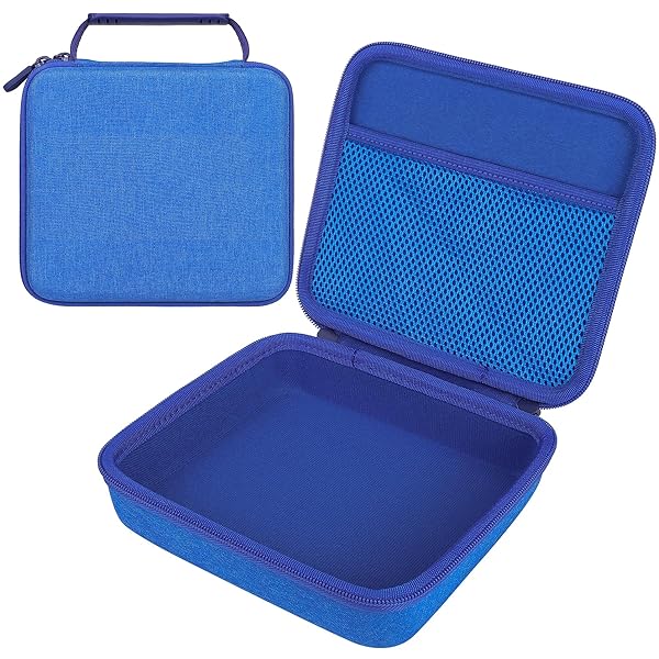 Aenllosi Hard Carrying Case for Air Hogs Zero Gravity Race Car Storage Box Blue