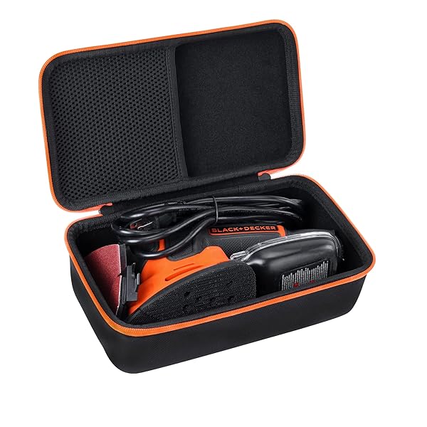 Aenllosi Aenllosi Hard Carrying Case for BLACK+DECKER Mouse Detail Sander BDEMS600 Compact Replacement Case