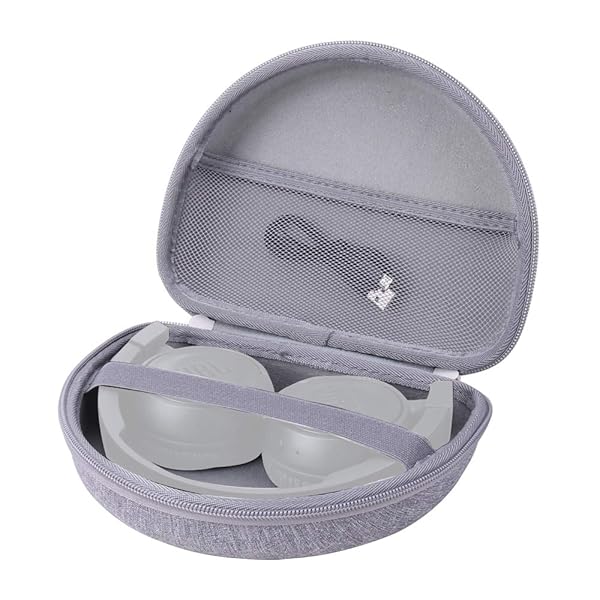 Aenllosi Hard Carrying Case for JBL Tune 500BT 510BT 710BT 660NC 760NC On-Ear Lightweight Foldable Headphones Grey