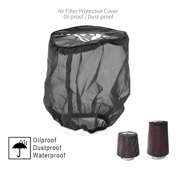 Universal Dustproof Air Intake Filter Cover for High Performance Cars - Small Size - Image 6