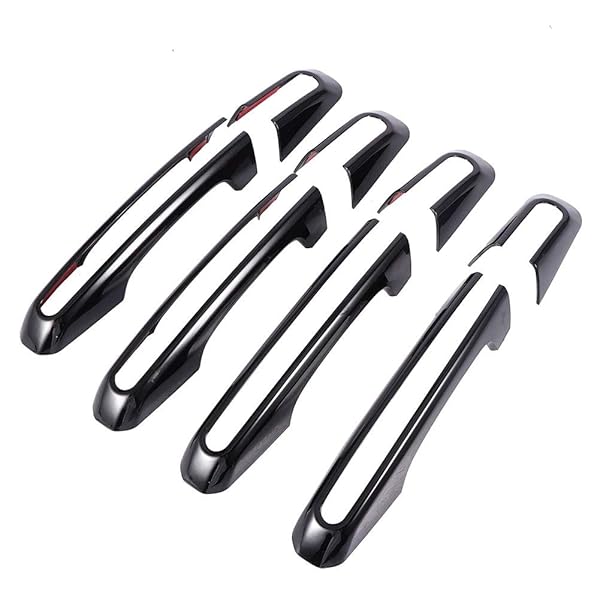 Akozon 8Pcs Exterior Door Handle Cover Trim for Range Rover Sport Evoque Discovery 5 Car Accessories - Image 7