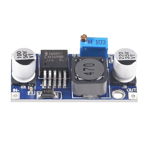 Alinan 12pcs LM2596 Buck Converter Module - Adjustable 3A DC-DC Voltage Regulator 3-40V to 1.5-35V High Efficiency - Image 4