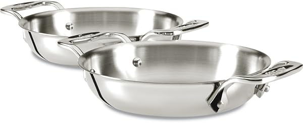 All-Clad 6-Inch Stainless Steel Gratin Pans: Premium Cookware for Perfect Dishes