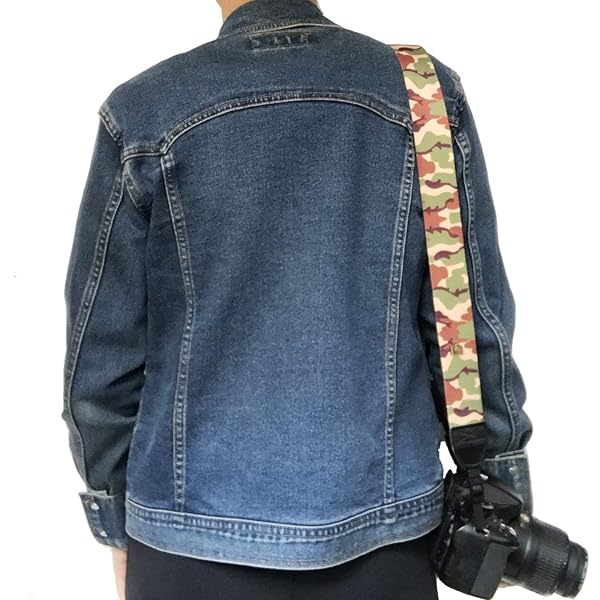 Adjustable Vintage Camera Strap for DSLR/SLR - Soft Neck & Shoulder Belt for Nikon, Canon, Sony & More - Image 7