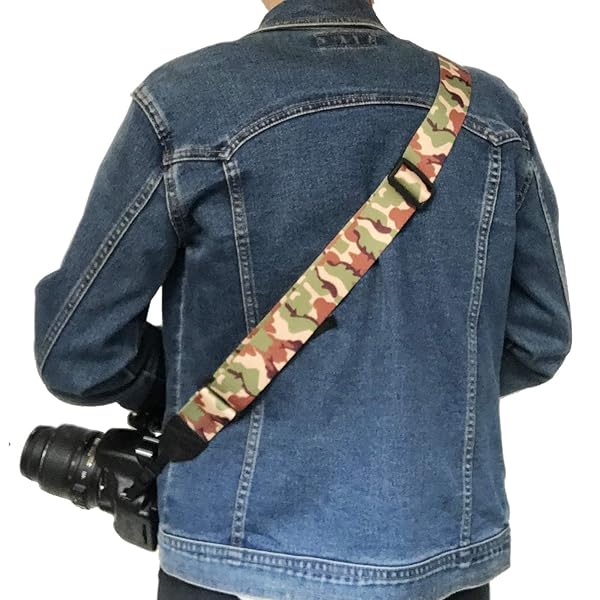 Adjustable Vintage Camera Strap for DSLR/SLR - Soft Neck & Shoulder Belt for Nikon, Canon, Sony & More - Image 8