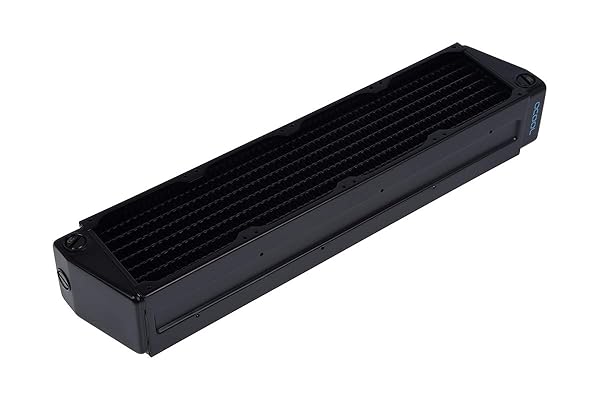 Alphacool 14297 NexXxoS UT60 Full Copper X-Flow 80mm Quad Radiator for Efficient Water Cooling Solutions