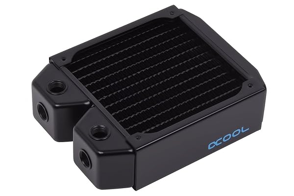 Alphacool NexXxoS XT45 Full Copper 120mm Radiator for Single Fan Cooling Solutions