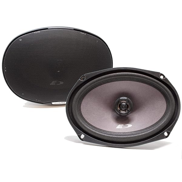Alpine Alpine SXE-6926S 6x9 2-Way Coaxial Speakers - High-Quality Sound for Your Car