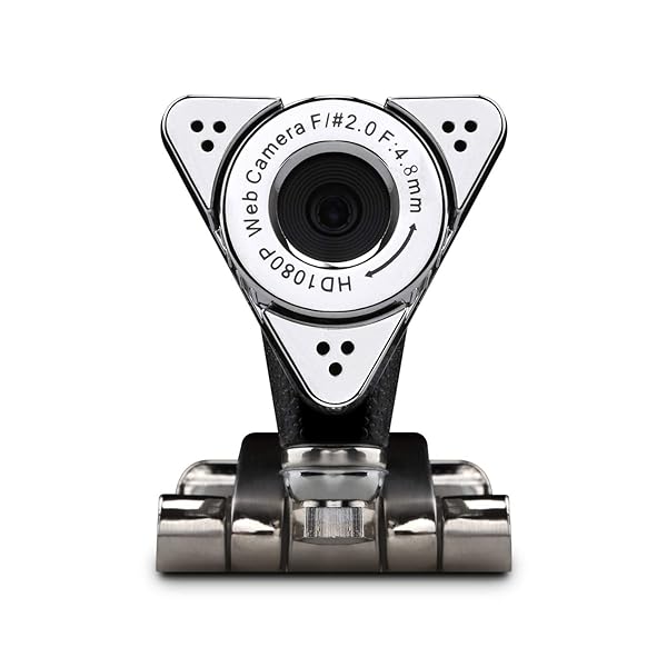 Aluratek HD 1080P Video Webcam for PC, MAC, Desktop & Laptop, Video Call, Conference, USB