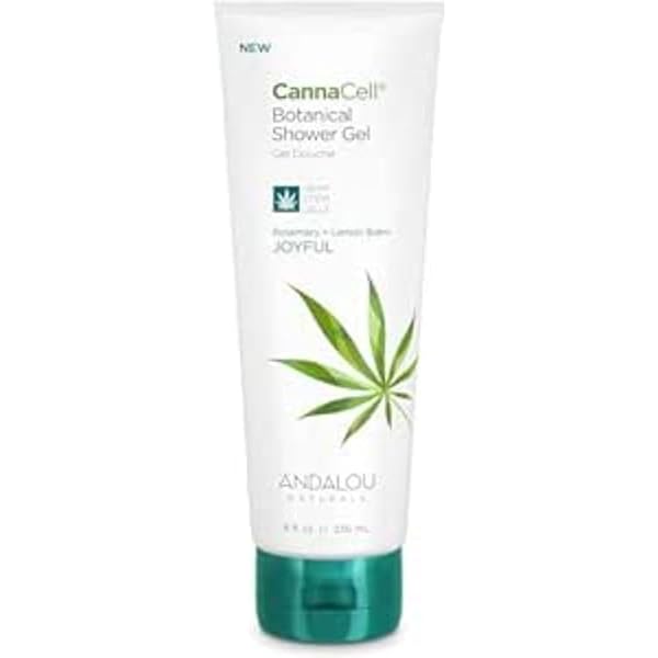 Shop Andalou Naturals CannaCell Joyful Shower Gel - 8 oz for Radiant Skin