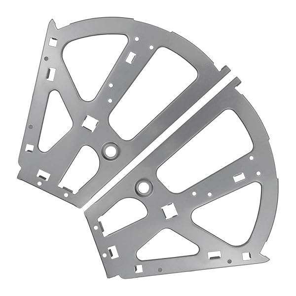 Antrader 2-Layer Shoe Drawer Cabinet Hinges - Heavy Duty Stainless Steel Flip Frames for Wardrobes & Kitchen Storage (2 Pcs)