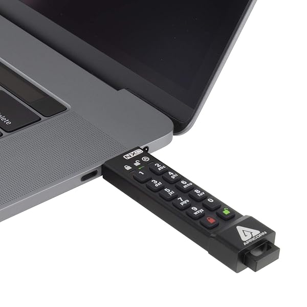 Apricorn 16GB Aegis Secure Key 3 NXC: FIPS 140-2 USB 3.2 Type C Flash Drive with 256-Bit Encryption - Image 8