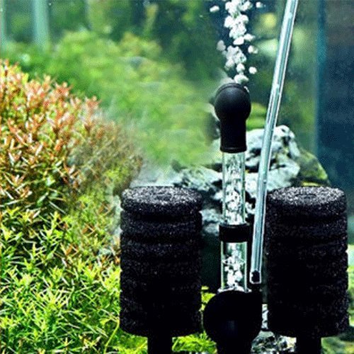 Aquapapa 4X Dual Bio Sponge Filter for Betta Fry Aquarium Fish Tank Up to 30 Gallon 4-Pack - Image 2