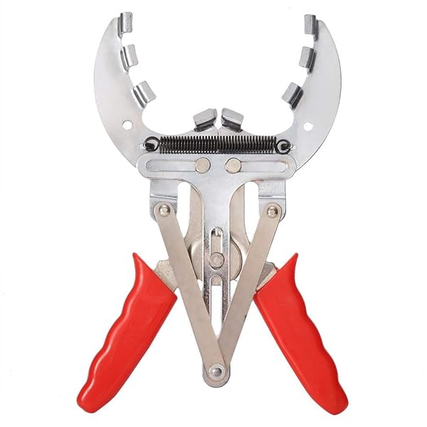 Aramox 4-Inch Piston Ring Compressor Tool - Auto Pliers for Easy Installation & Removal